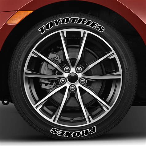 Dunlop White Letter Tires