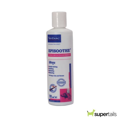 Virbac Episoothe Oatmeal Shampoo for Dogs & Cats (200ml) | Supertails