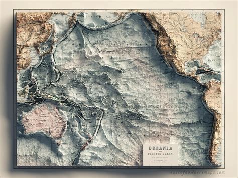 Pacific Ocean Floor Map