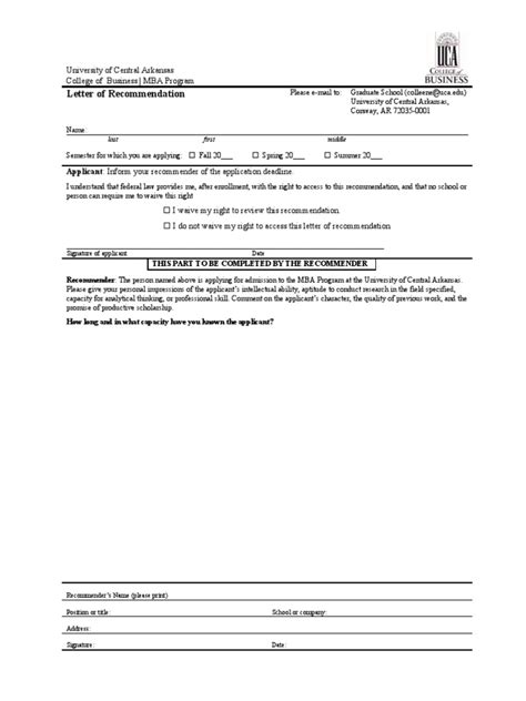 Reference Letter Sample MBA 的图像结果