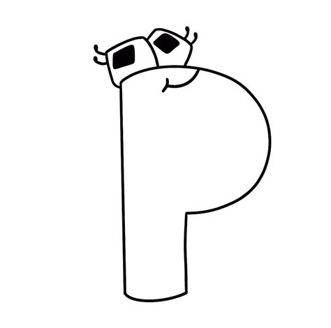 Alphabet Lore P zum Ausmalen - Kostenlos Malvorlagen und Ausmalbilder ...