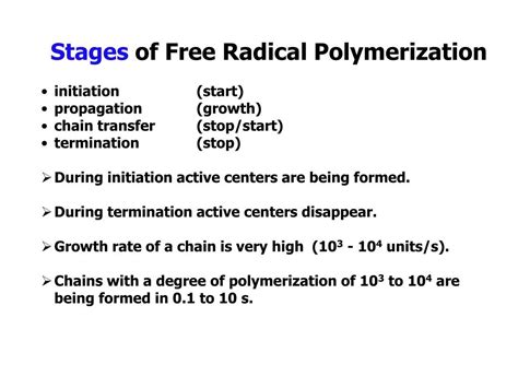 PPT - Lecture 5 Polymerization Mechanism(cont.) PowerPoint Presentation - ID:2354871