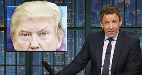 Seth Meyers Roasts Donald Trump Over Chuck Todd Insult | HuffPost ...