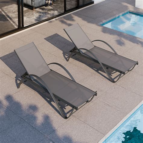Outdoor Aluminum Chaise Lounge Chair at Isla Lascelles blog