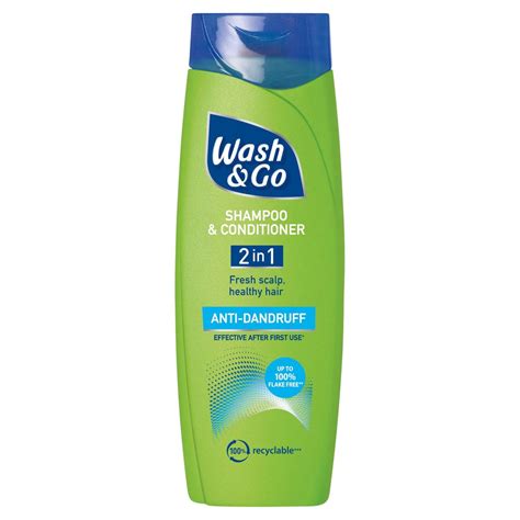 Wash & Go Shampoo 2 in 1 Anti-Dandruff - HelloSupermarket