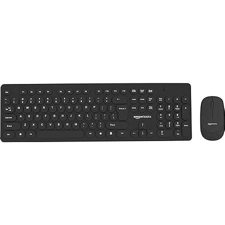 Amazon.in: Buy Amazon Basics Wireless Keyboard and Mouse Combo | 1600 ...