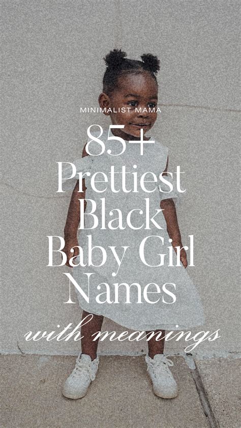 25 Beautiful Black Baby Girl Names with Powerful Meanings