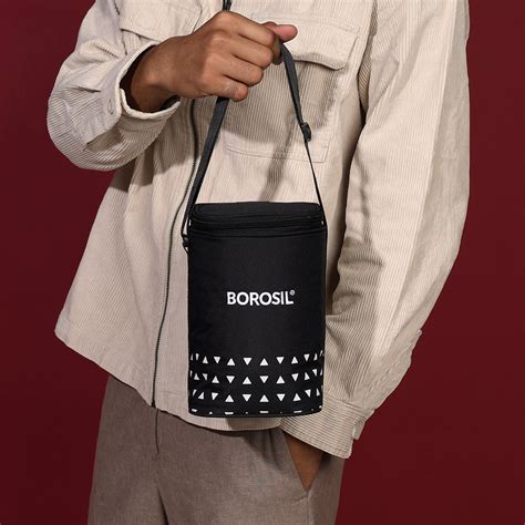 Buy Kube Black Glass Lunch Box, Square x 3 (Tall) at Best Price Online ...