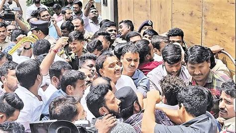 Hyderabad: Police book MLA Arekapudi Gandhi, corporator Goud for ...