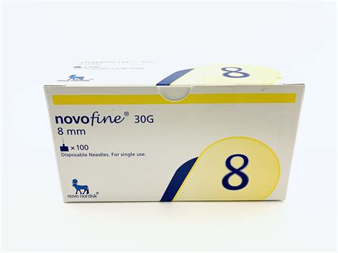 Shop NovoFine Pen Needle Tips 8mm x 32G | Richmond Square Pharmacy