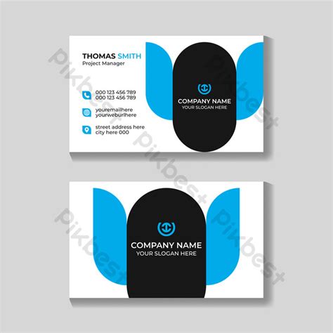 Business Card Template Front and Back 的图像结果