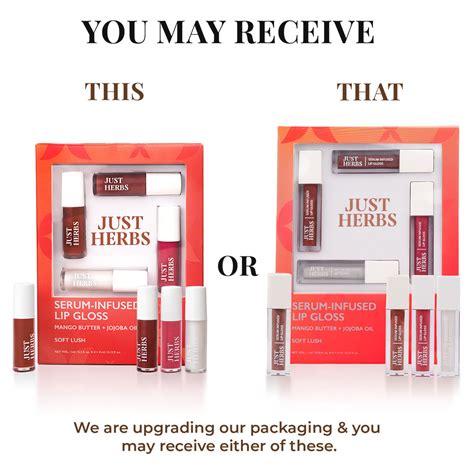 Buy Just Herbs Serum-Infused Lip Gloss - Pack Of 4 Online