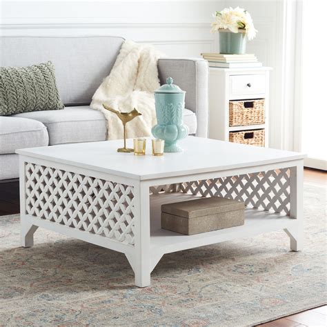 White Square Coffee Tables at Mitchell Cushing blog