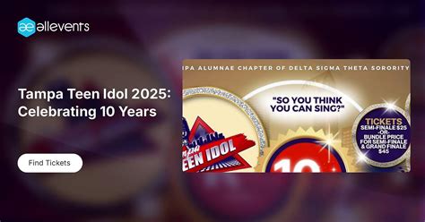 Tampa Teen Idol 2025: Celebrating 10 Years , Tampa Bay Technical High ...