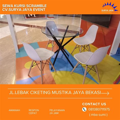 Sewa Kursi Scramble Di Jatiuwung Tangerang Kualitas Terbaik