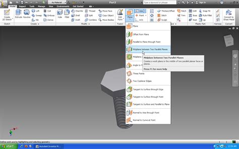 Autodesk Inventor Tutorial Bolt 的图像结果