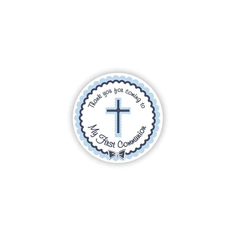 First Communion Boys Stickers - Thank you for coming India | Ubuy