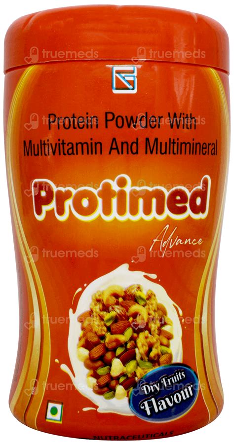 Protimed Advance Dry Fruits Flavour Powder 200gm - Uses, Side Effects ...