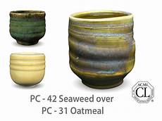 amaco ceramics amaco potter s choice layered glazes pc 31 oatmeal and pc amaco ceramics amaco potter s choice layered glazes pc 31 oatmeal and pc