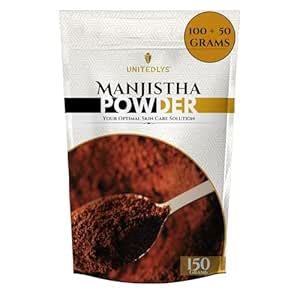 Unitedlys Organic Manjistha Powder For Skin 150G | 100% Pure & Natural ...