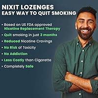 Buy Nixit Nicotine Lozenge 2mg, Frost Mint Flavored Lozenge to Quit ...