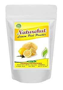 Naturehut Lemon Peel Powder Face Cleanser & Skin Whitening Herbal Hair ...