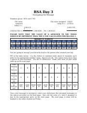 Image result for RSA Ciphertext Example