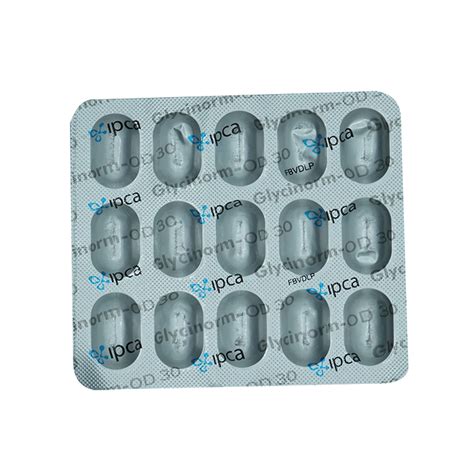 Glycinorm-OD 30 Tablet | Uses, Side Effects, Price | Apollo Pharmacy