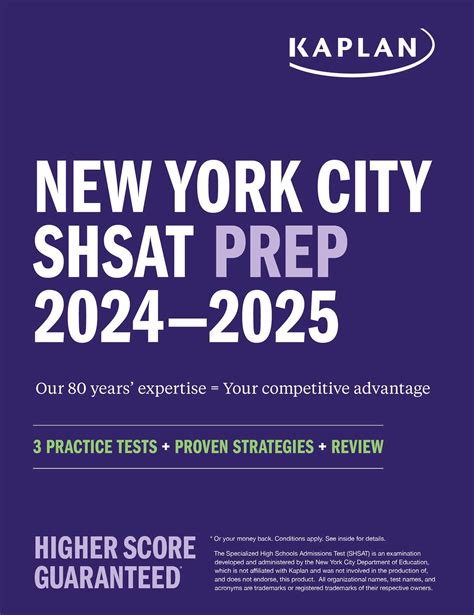 New York City SHSAT Prep 2024-2025 | Book by Kaplan Test Prep ...