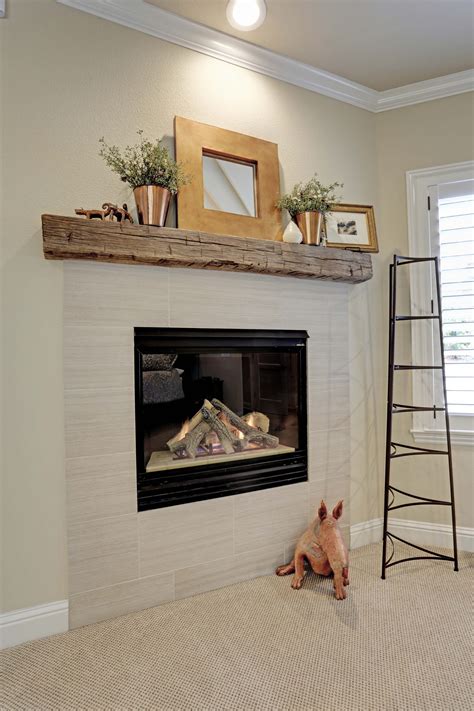 Repurposed Wood Mantle