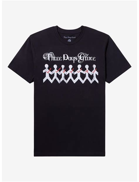 Three Days Grace One-X Paper People T-Shirt | Hot Topic