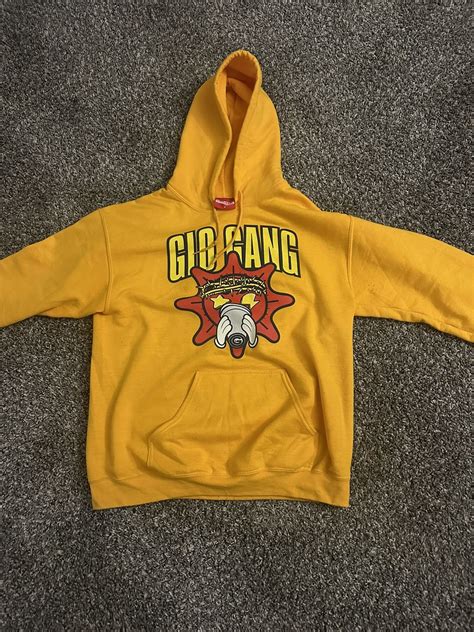Glo Gang × Streetwear Yellow Glo Gang Hoodie | Grailed
