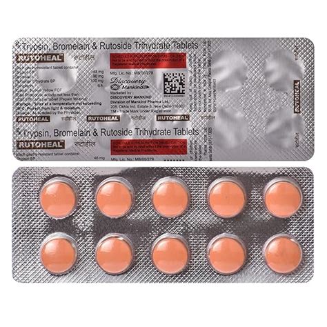 Rutoheal - Strip of 10 Tablets : Amazon.in: Fashion