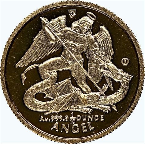 Isle Of Man 1/10 Angel KM 394 Prices & Values | NGC