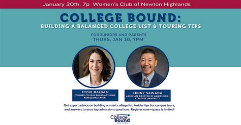 College Bound: Building a Balanced College List and Touring Tips ...