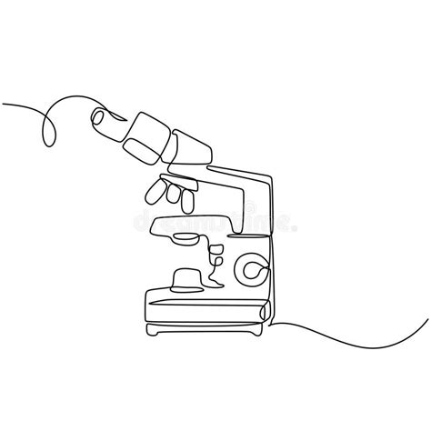 Image result for Microscope Line Drawing