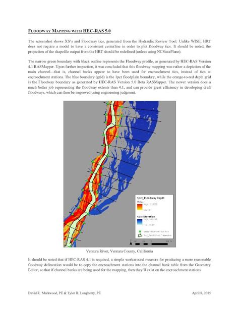 Image result for HEC-RAS Floodplain Mapping