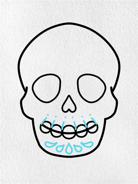 How to Draw a Sugar Skull - HelloArtsy