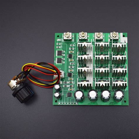 60A High Power PWM DC Motor 12V / 24V / 36V / 48V DC – REES52