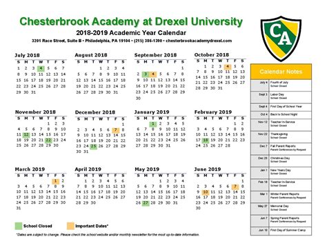 Drexel Academic Calendar 2024 2025 Printable Pdf
