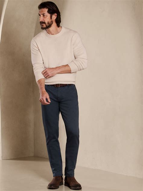 Slim Traveler Pant Navy | Mens business casual outfits, Business casual ...