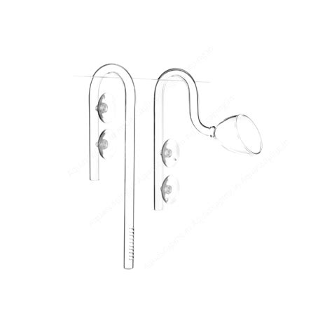 Glass Lilly Pipe SET 13/17/19mm Aquascaping India