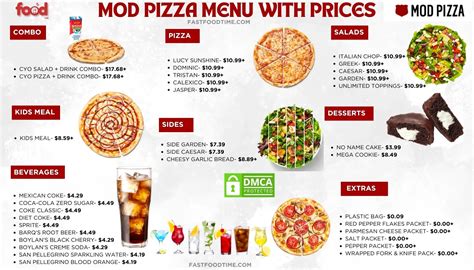 MOD Pizza Menu With Prices | Order Online Delivery
