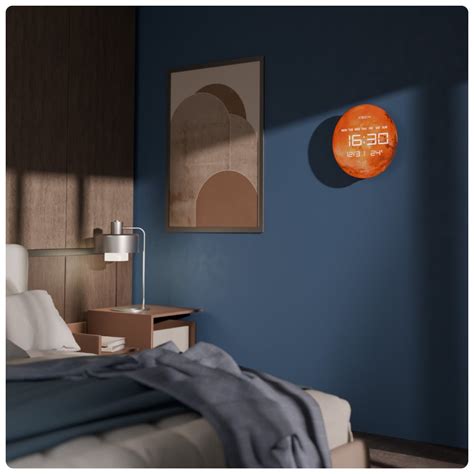 Wall Clock for Living Room | Solaris Plus Digital Clocks - Mars Design ...