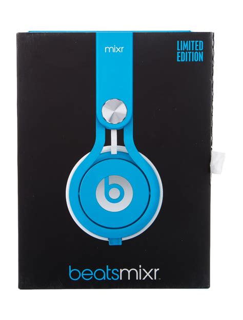 Beats By Dre Limited Edition Mixr Headphones - Blue Headphones, Electronics - WBEAT20710 | The ...