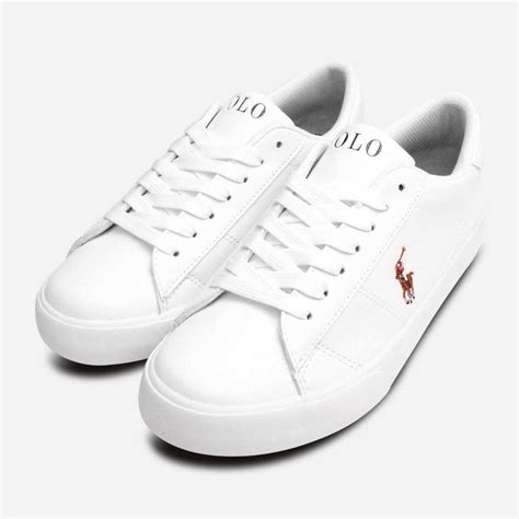 All white 2025 ralph lauren shoes
