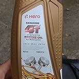 Hero MotoCorp Genuine 4T Plus 10W-30 Synthetic Engine Oil For Bikes ...