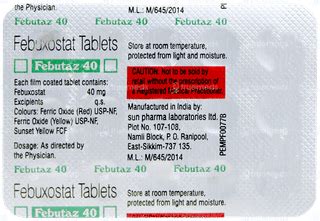 Febutaz 40 Tablet: Uses, Side Effects, Price & Substitutes
