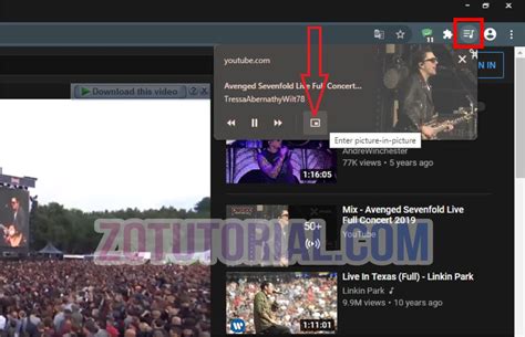 Cara Picture-in-Picture Video Youtube di Browser Chrome Laptop atau PC ...