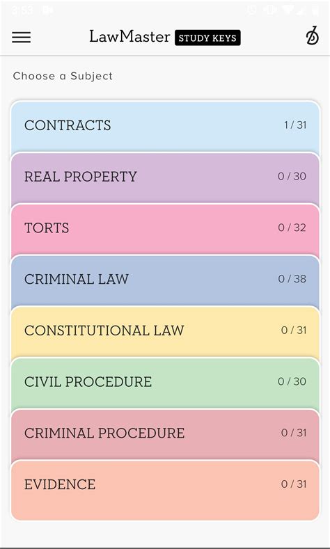 BARBRI LawMaster Study Keys APK for Android Download